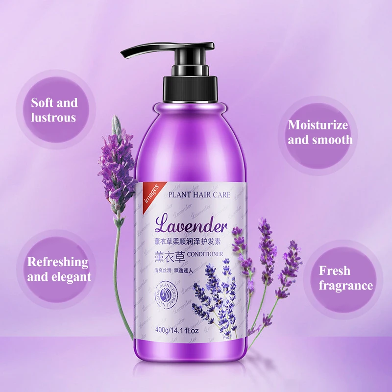 IMAGES Lavender Smooth Hair Conditioner питательный улучшающий секущиеся грубые волосы уход за