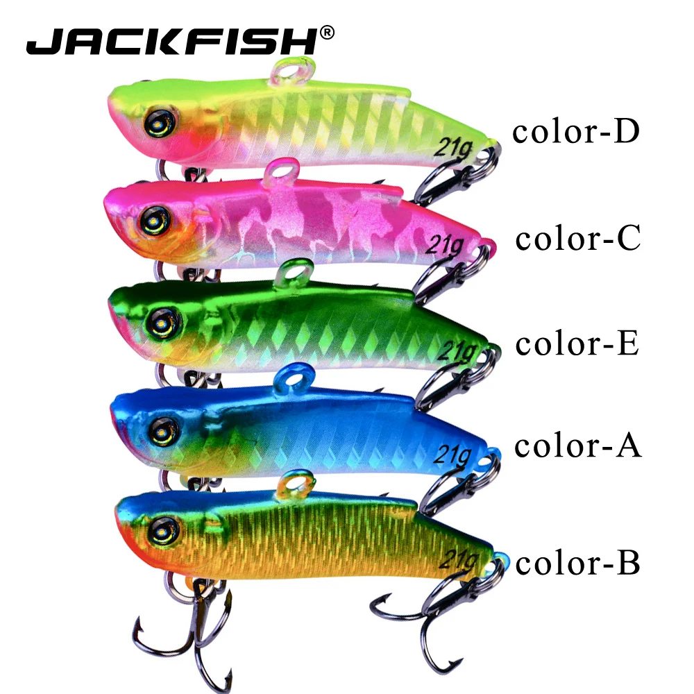 JACKFISH 1 шт. металлическая рыболовная приманка в виде ложки 21 г свинцовые