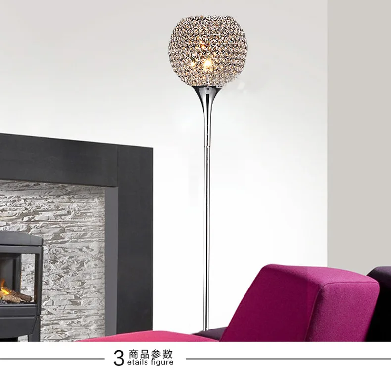 Хрустальная Напольная Лампа современные хрустальные напольные светильники для