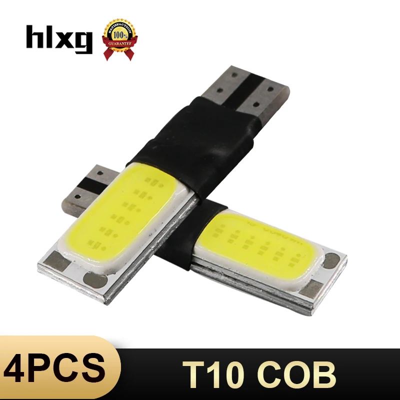 HLXG 4x T10 921 912 лампа для парковки SMD DC задний стоп сигнал 5730 светодиодный светильник