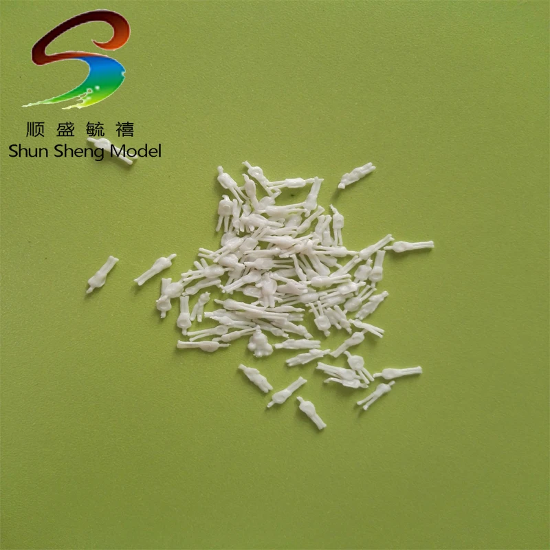 

100pcs size 1 / 100white model statue humans Scale Model Figure Model People