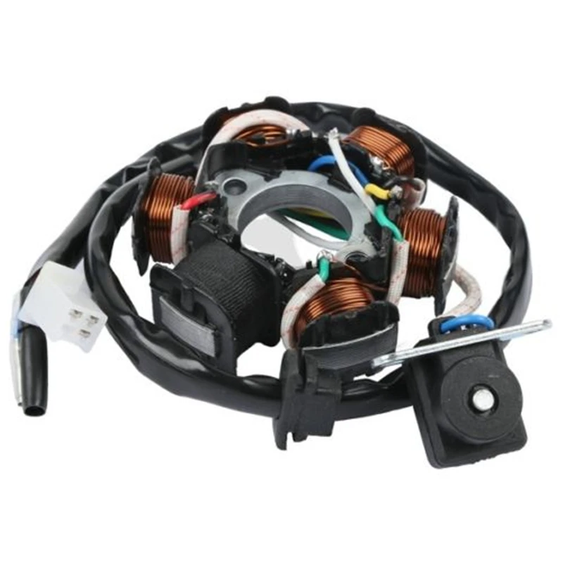 6 полюсный Магнитный статор генераторная катушка для ATV скутера Go Kart GY6 120cc 150cc