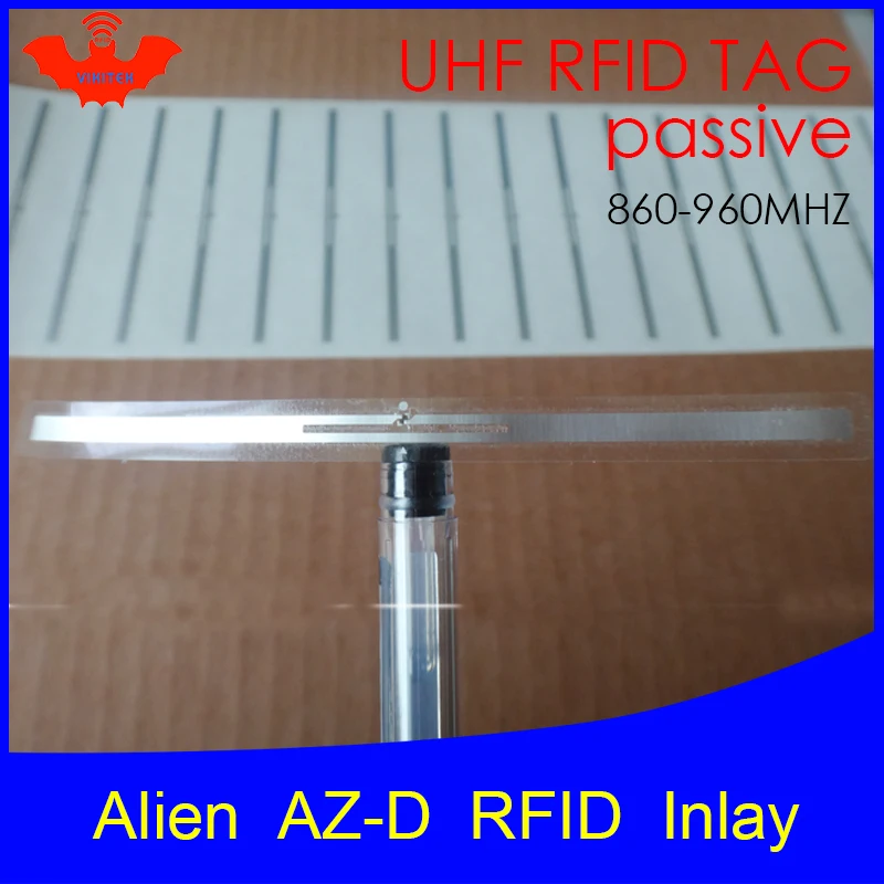 UHF rfid метка Alien инкрустированная смарт картой 915 МГц 900 868 860 960 Higgs3 EPC Gen2 пассивная