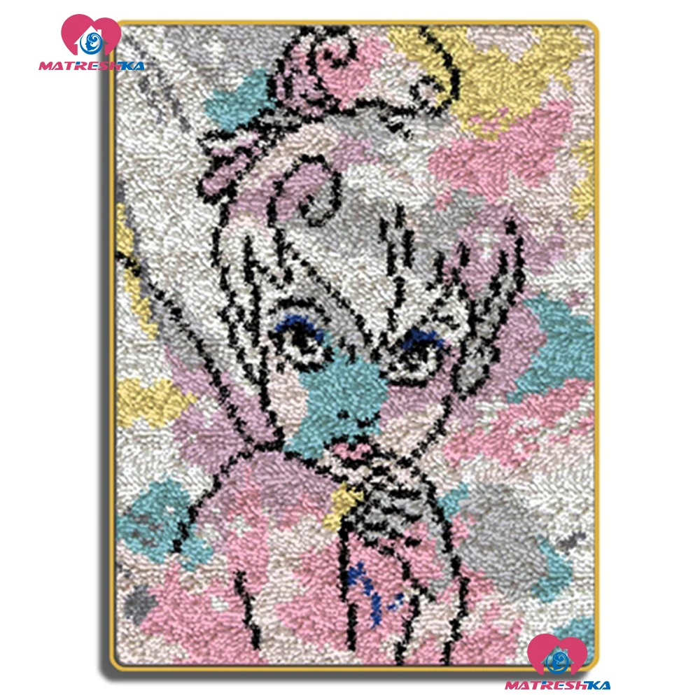 Защелка для самостоятельной сборки набор крючков рукоделия незавершенный ковер