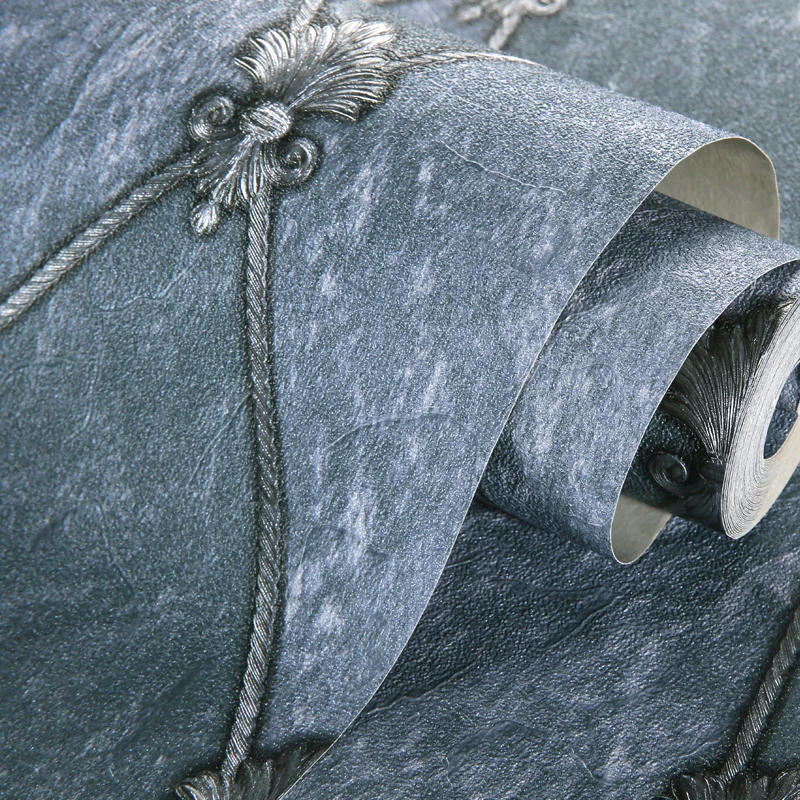 

European Wallpapers Home Decoration Rhombus Diamond PVC Wall Paper Roll Decorative for Background Living Room decoration maison