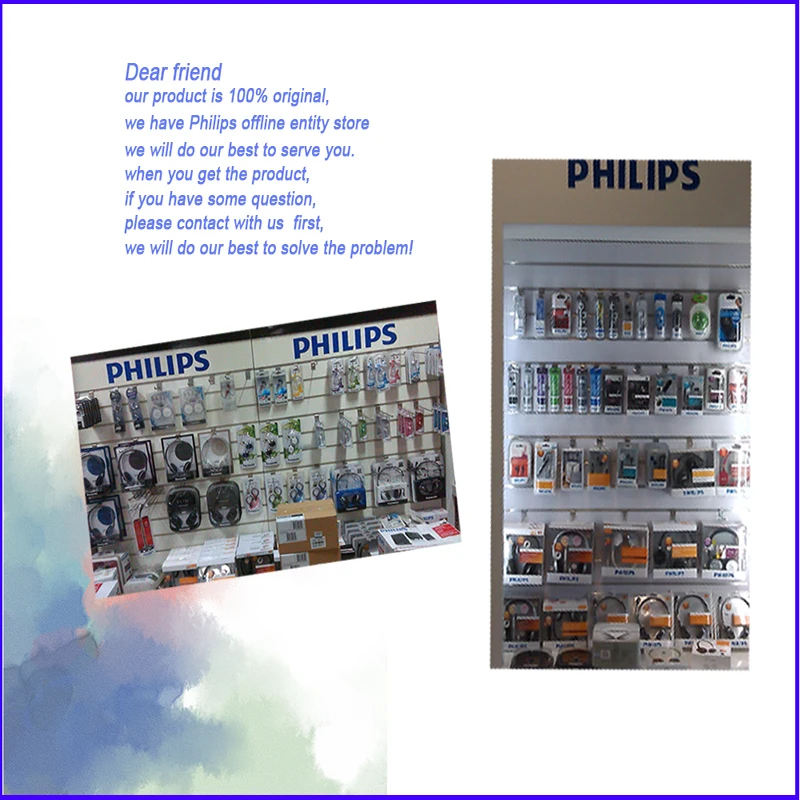 Горячая Philips SHE4205 оригинальные проводные наушники с наушниками-вкладышами спортивные наушники микрофон для Galaxy 8 официальное подтверждение