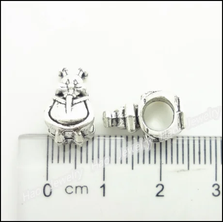 70 шт. тибетский серебряный кролик резная искусственная подвеска европейский