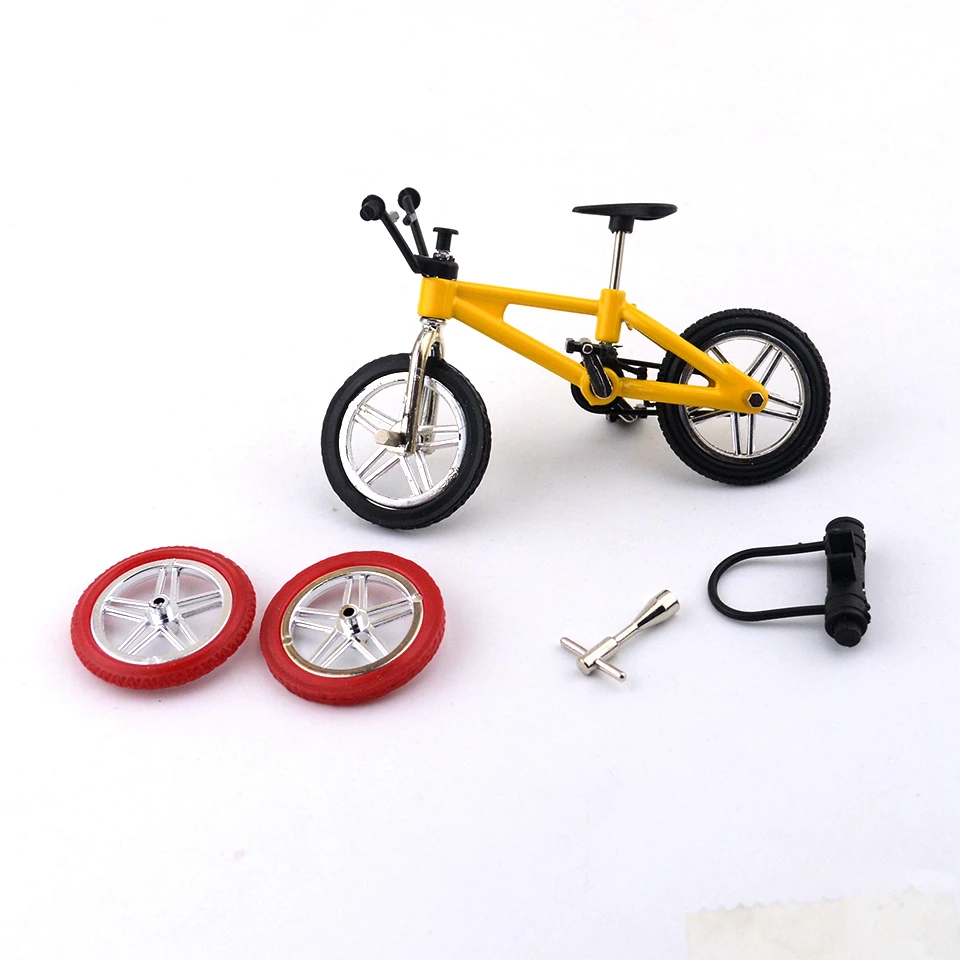 Высокое качество Мини Палец BMXs велосипед палец Bikeis модель с коробкой гаджеты