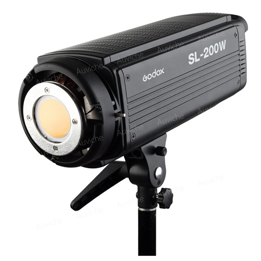 Godox SL 200W 5600 К студийная светодиодная подсветка для видеосъемки заполняющий свет