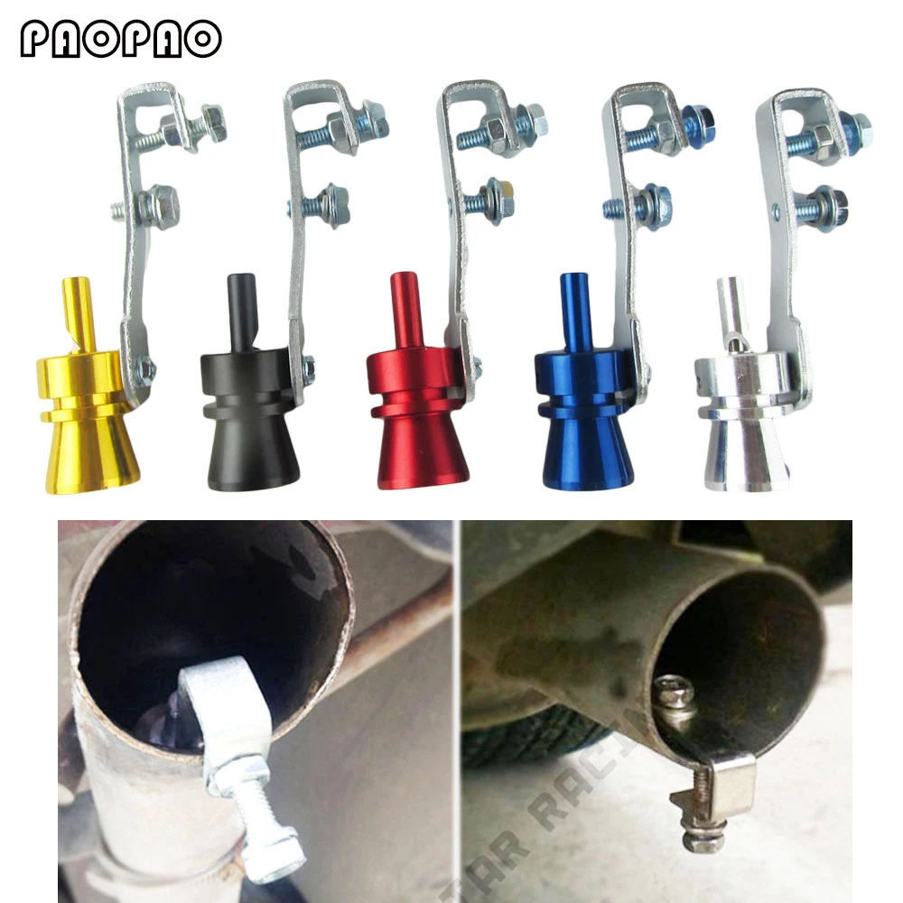 Универсальный автомобильный Размер M турбо звук свисток Глушитель выхлопная