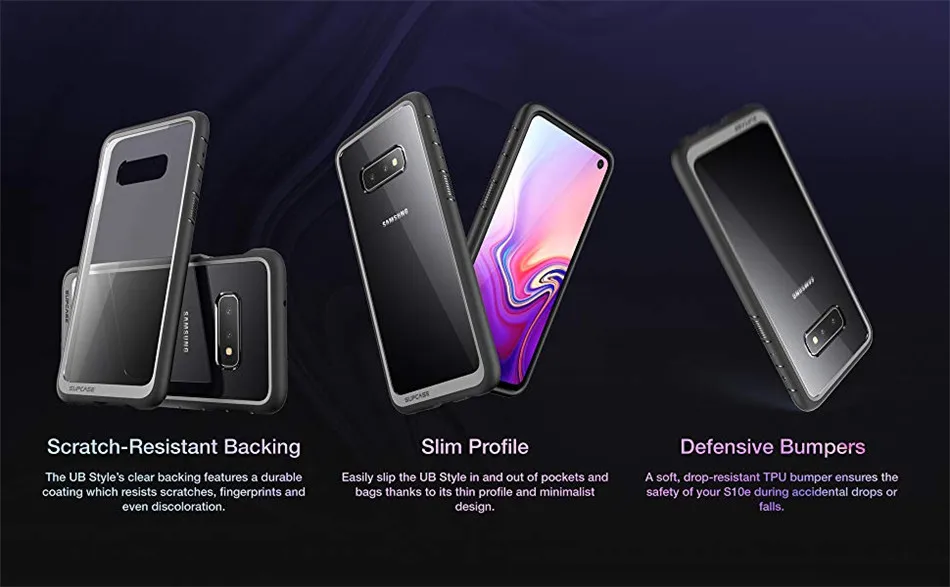 SUP чехол для samsung Galaxy S10e чехол 5,8 дюймов UB Стиль Премиум гибридный TPU бампер защитный прозрачный чехол для Galaxy S10e
