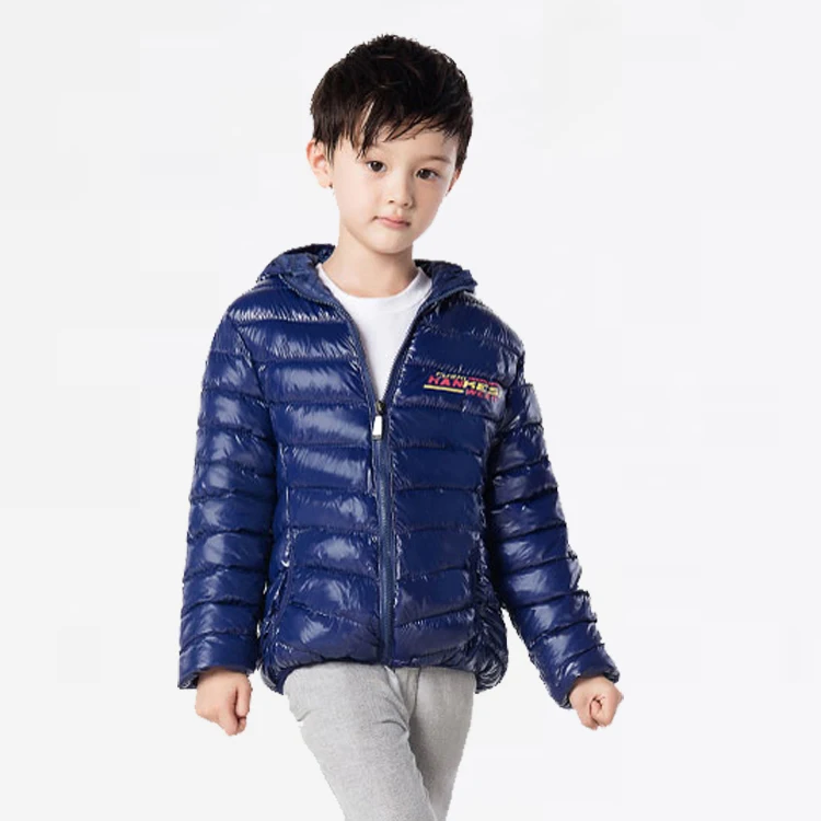 Детская зимняя куртка с капюшоном детская для мальчиков и девочек модное