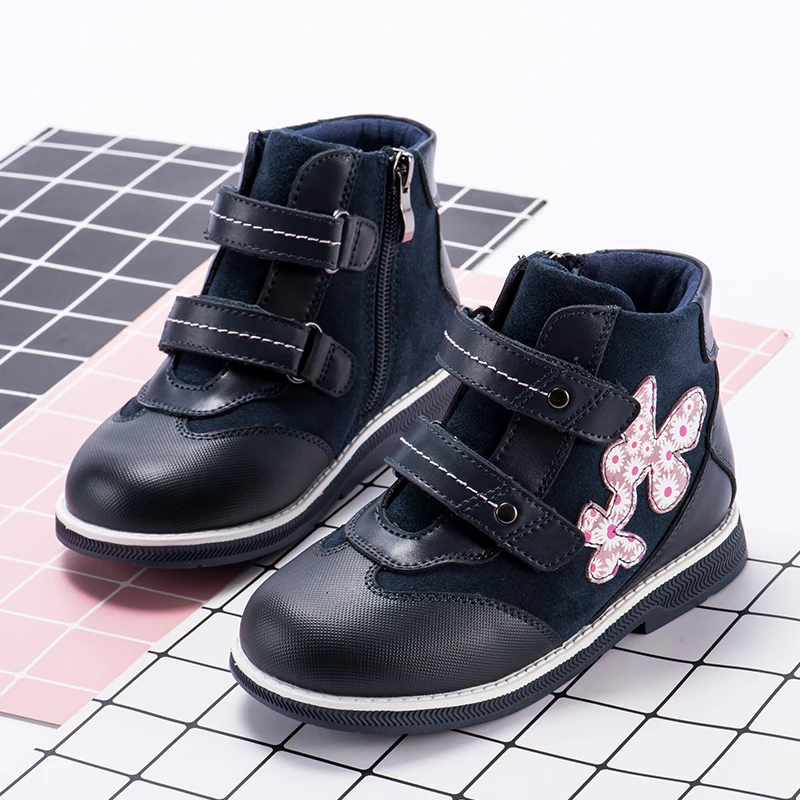 Princepard/ортопедическая обувь для девочек на осень 2019 ортопедические ботинки с