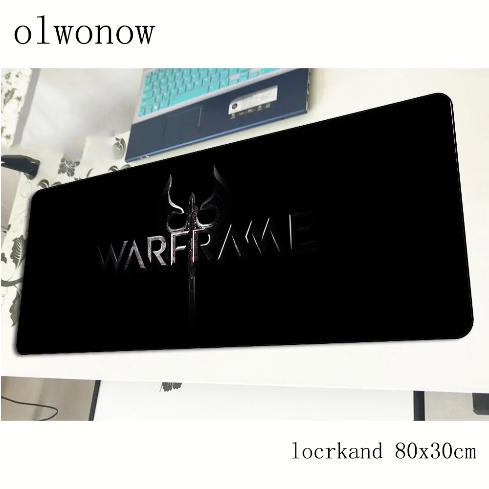 Warframe коврик для мыши геймер толстый 800x300x3 мм игровой коврик для мыши Новое поступление аксессуары для ноутбука ПК эргономичный коврик для мыши