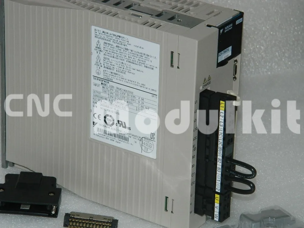 YASKAWA 7 II AC сервопривод система управления Комплект 850 Вт SGM7G-09AFC61 мотор и SGD7S-7R6A00A драйвер 5,39 нм запас CNC модульный комплект