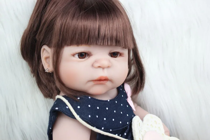 Кукла реборн силиконовая полноразмерная водонепроницаемая кукла принцессы