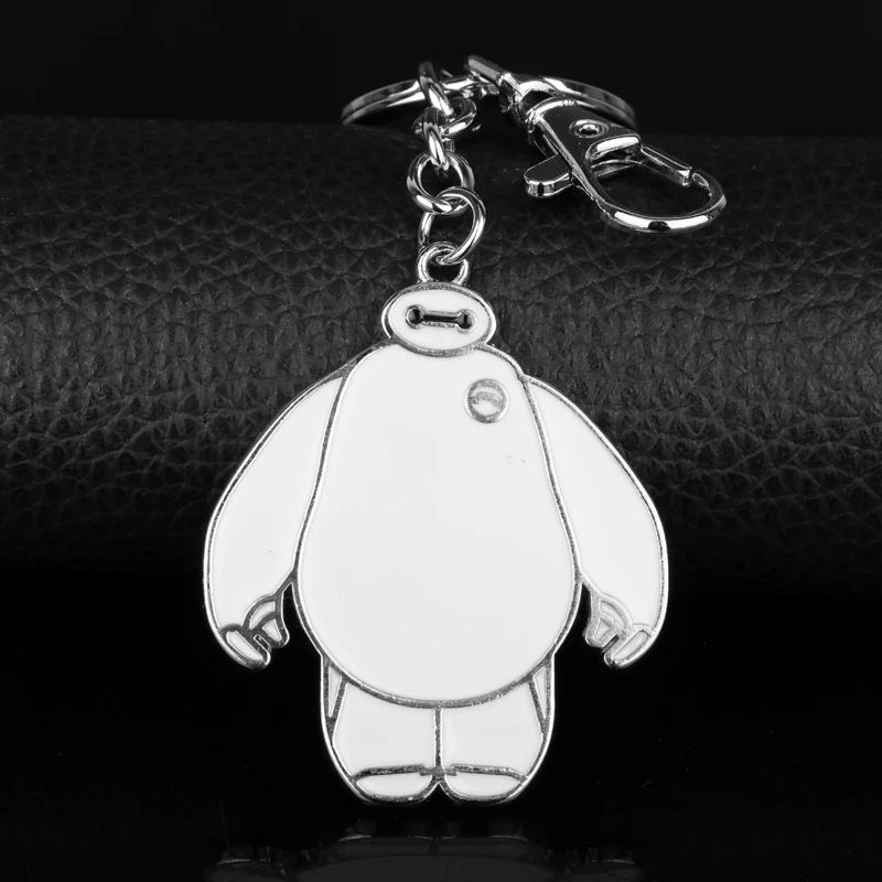 Металлические брелки MQCHUN с изображением героев фильма Big Hero 6 Baymax брелок