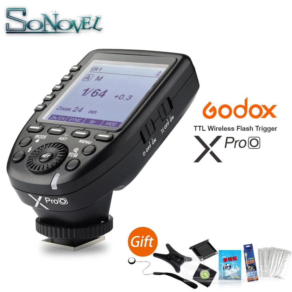 

In Stock Godox XPro-O 2.4G TTL Wireless High Speed Sync 1/8000s Flash Transmitter X system Trigger for Olympus Panasonic