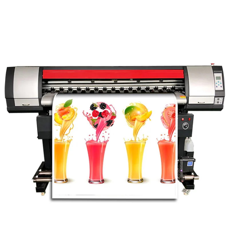 

Xp600 Printhead 1.6M Eco Solvent Printer For Vinyl And Banner Digital Flex Banner Printing Machine