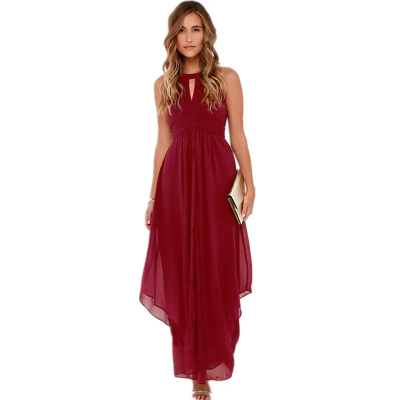 ADIBO Праздничное платье дешевая одежда Китай Vestidos De Festa Длинные шифон женское с