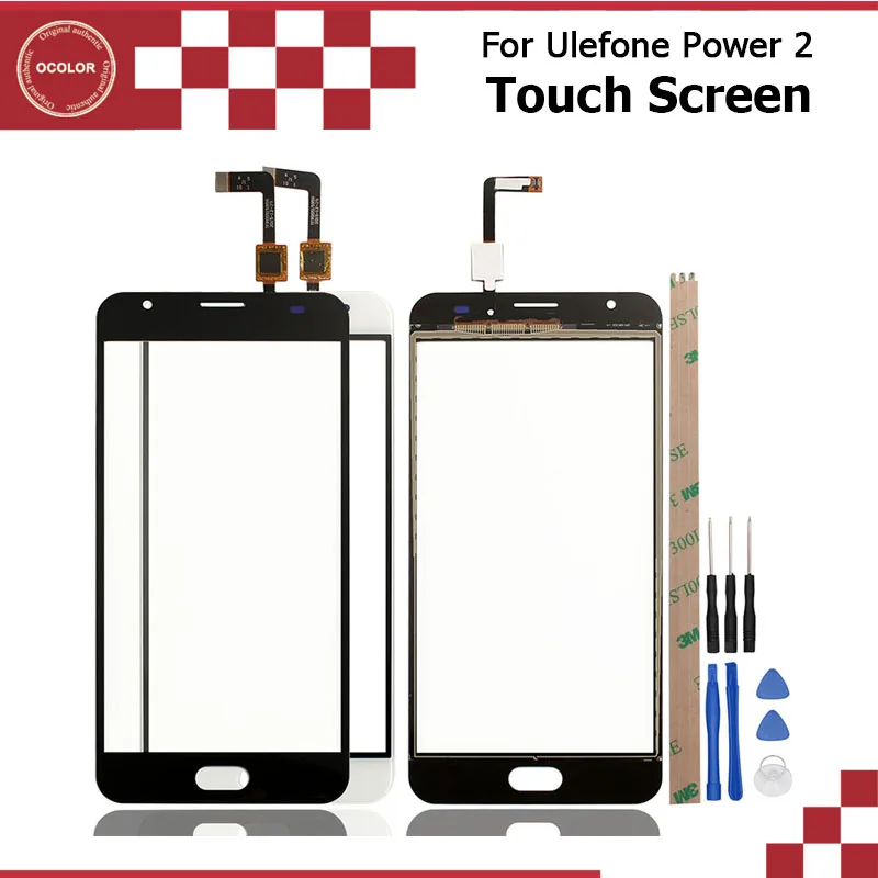 Ocolor для Ulefone Power 2 Сенсорная панель Сенсорный экран дигитайзер сенсор Замена