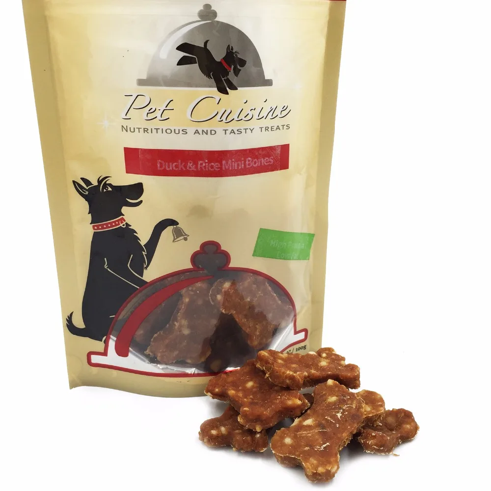 2 Сумки Pet кухни Премиум собака лечит Training закуски Еда щенок жевательные утка и