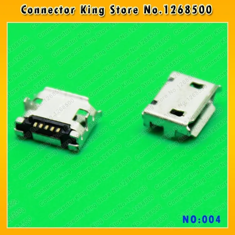Микро USB разъем V8 порт зарядки гнездо микро 7 2 DIP фута 5 контактный smd мобильный