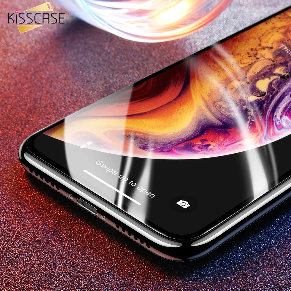 Взрывозащищенное Закаленное стекло 9D для iPhone 6 6s 7 8 plus 11 Pro XS MAX X | Мобильные