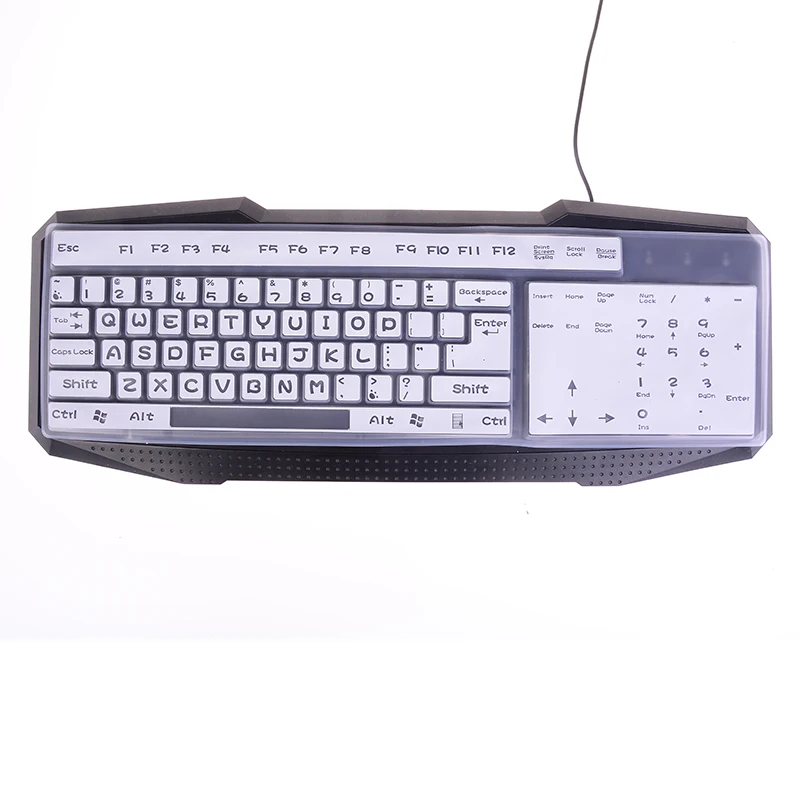 Универсальный защитный чехол для клавиатуры настольного компьютера 44 5*13 см