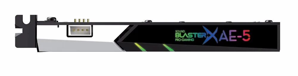 Новая креативная звуковая BlasterX AE-5 чистая версия игровая карта и ЦАП |
