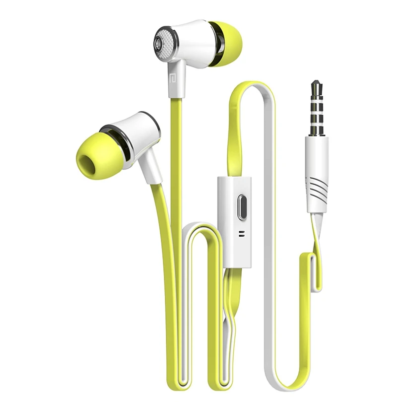 Hi Fi наушники в ухо Цвет с микрофоном гарнитура для iPhone Android мобильный телефон MP3