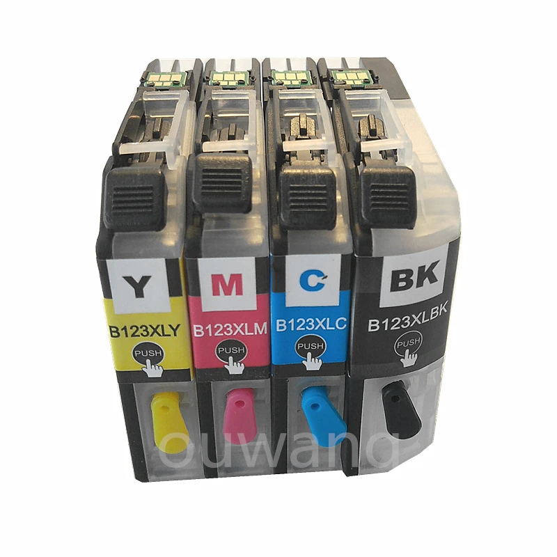 Перезаправляемый чернильный картридж LC123 для Brother MFC J4410DW J4510DW J4610DW J4710DW J470DW J6920DW|ink