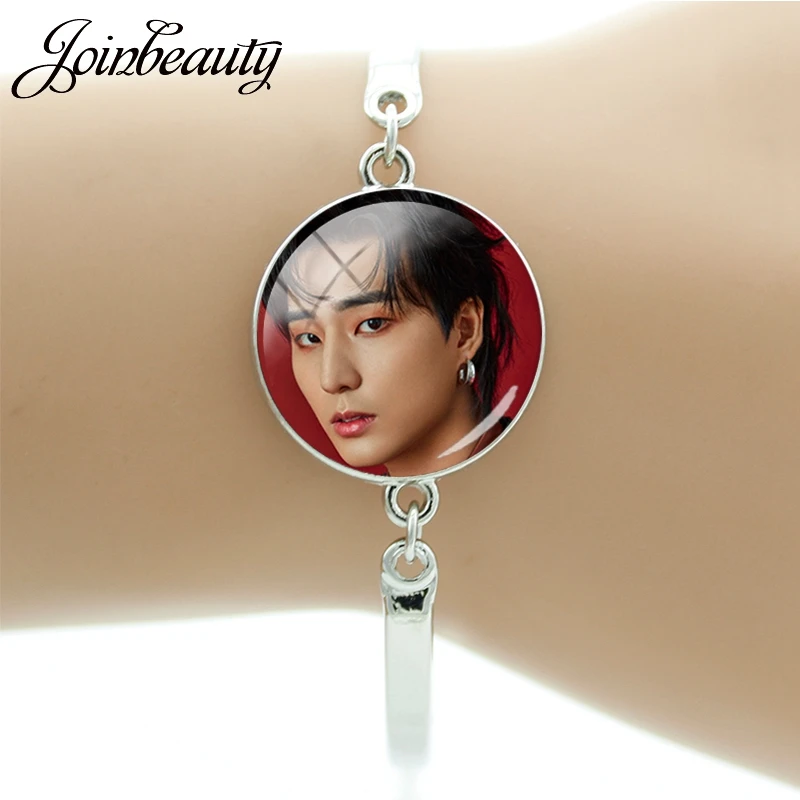 JOINBEAUTY K-POP Day6 фотоальбом стеклянный кабошон купольный браслет ювелирные изделия
