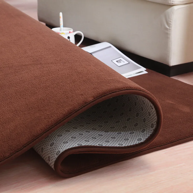 Большой ковер из кораллового бархата 14 цветов | Дом и сад