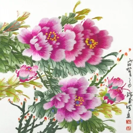 Сделай Сам 100% необработанный шелк тутового шелкопряда Сучжоу наборы вышивных