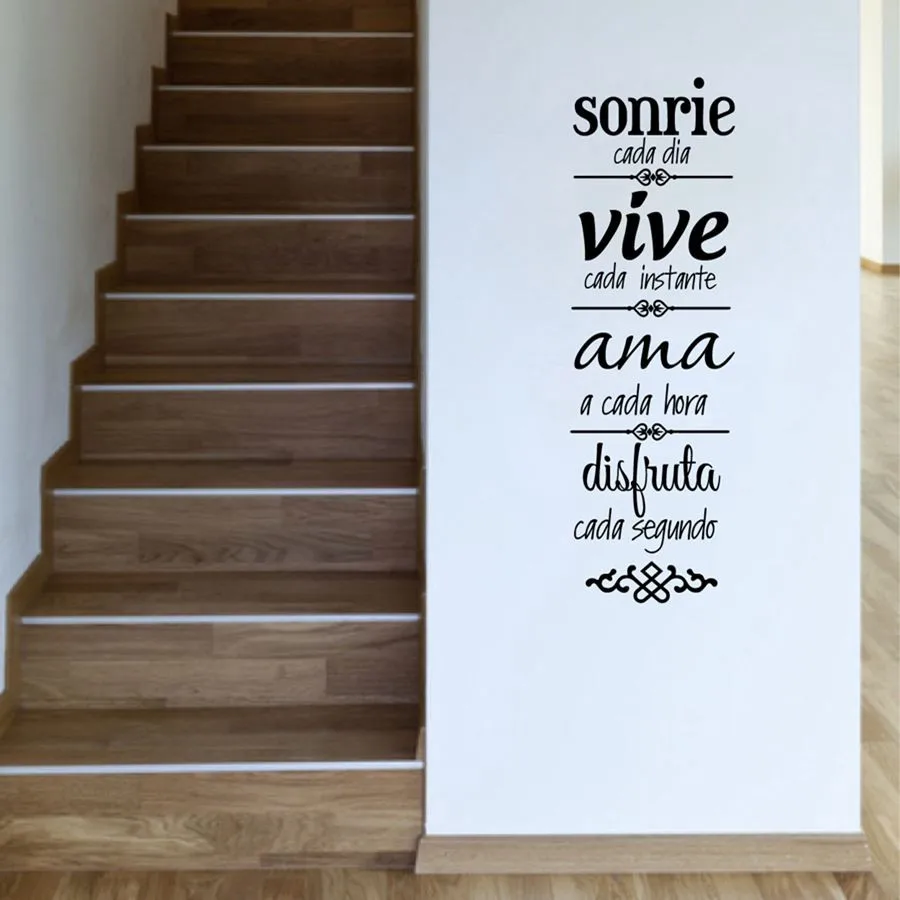 

Spanish house rules Wall Sticker Home Decoration , Spanish Version NORMAS DE CASA Vinilos Decorativos