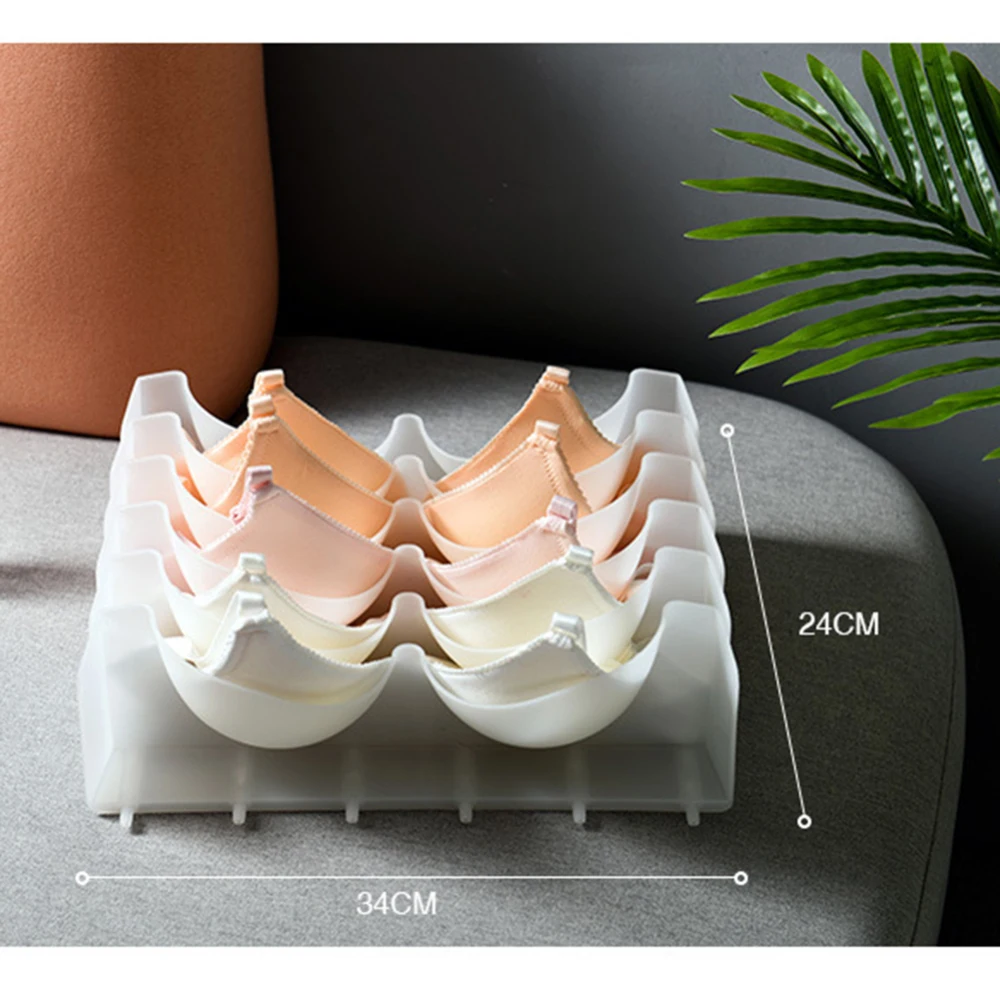 6 шт./компл. Бюстгальтер Нижнее белье Чехол сумка для хранения Коробка