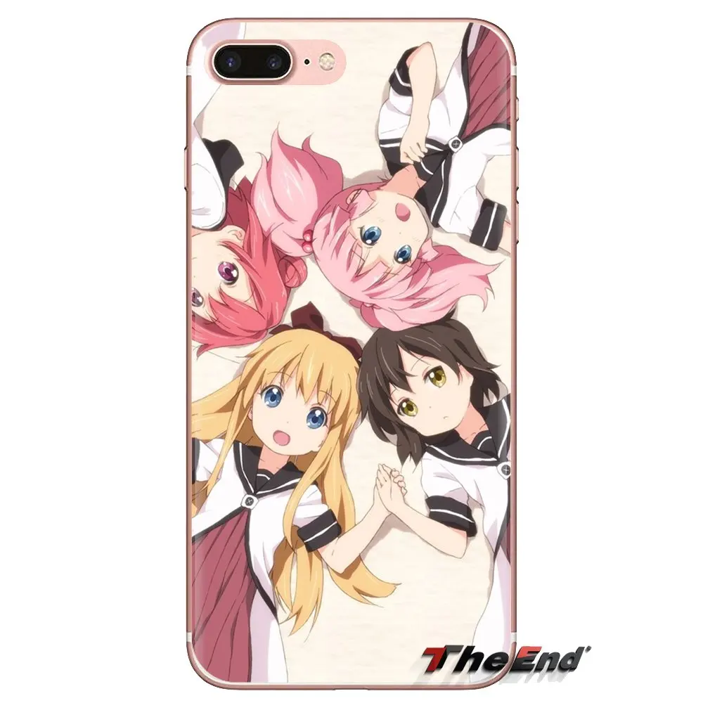 Yuru Yuri Nachuyachumi прозрачные мягкие чехлы для iPod Touch Apple iPhone 4 4S 5 5S SE 5C 6 6S 7 8 X XR XS Plus MAX |