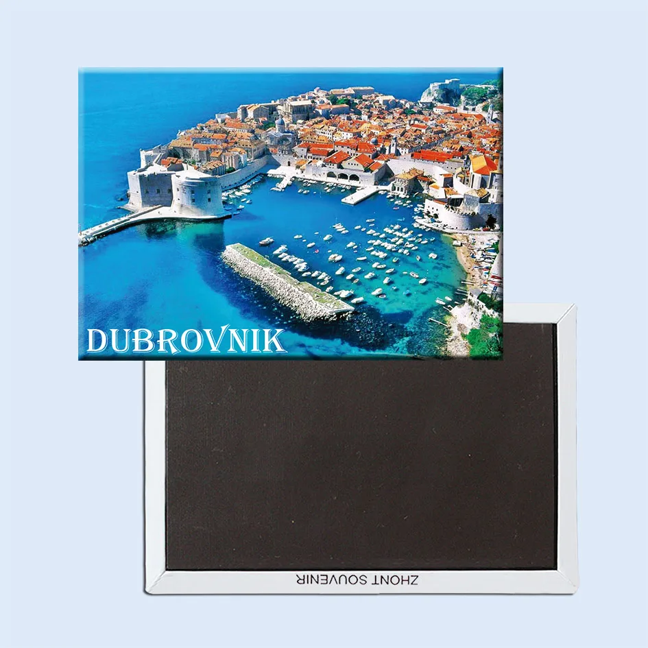 

Dubrovnik Fridge Magnets 21508 Vacation Tourist Souvenir of popular tourist destination,Croatian city on the Adriatic Sea