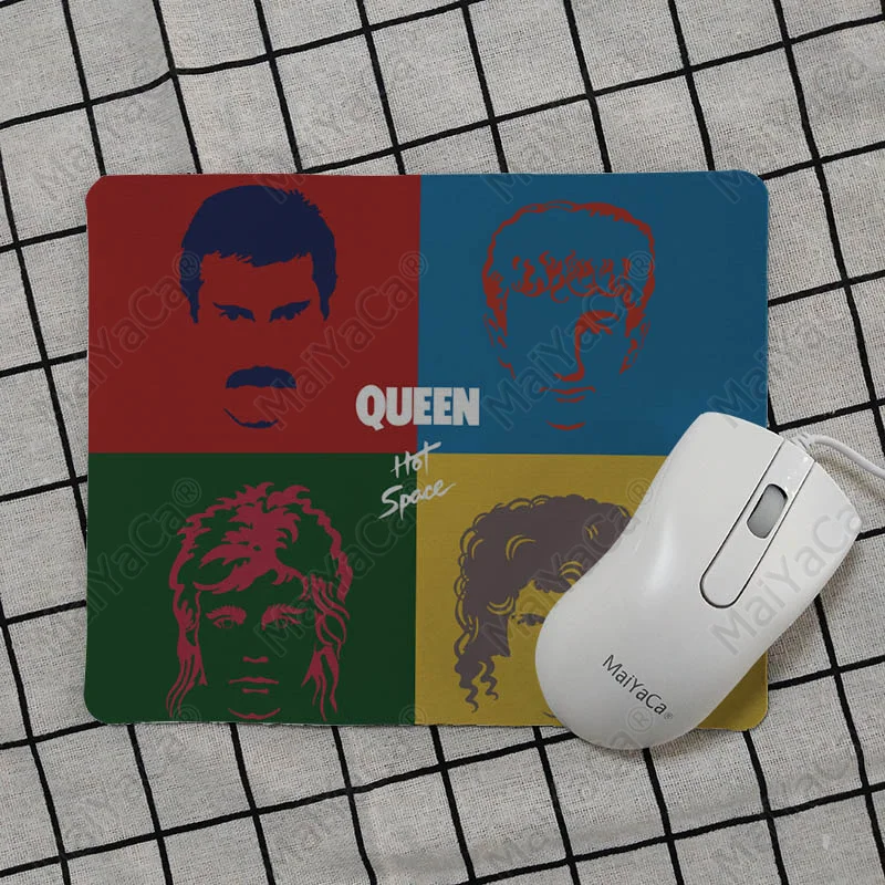 No Lock Edge25x29cm MaiYaCa Vintage Cool Freddie Mercury Customized laptop Gaming mouse pad Top Selling Wholesale Gaming Pad mouse - Цвет: No Lock Edge25x29cm