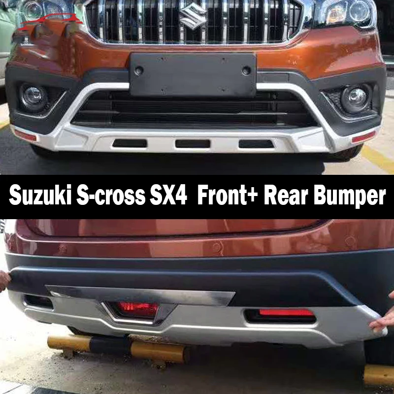 Передние и задние бамперы для Suzuki S cross SX4 2017 2019 защита губ противоскользящая