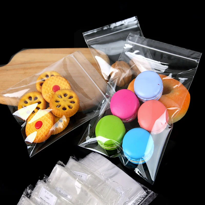 6x10cm Thick 0.12mm Jewelry Ziplock Bags Self Sealing 500pcs/lot Plastic Transparent PE Highly | Украшения и аксессуары