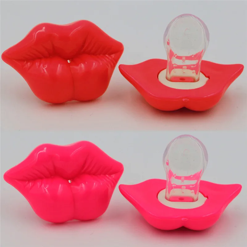 

Silicone Funny Nipple Dummy Baby Soother Joke Prank Toddler Pacy Orthodontic Nipples Teether Baby Pacifier Care Newborn Teething