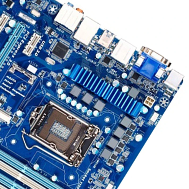 GIGABYTE GA-Z77-D3H настольного компьютера материнская плата LGA1155 DDR3 i3 i5 i7 блок питания ATX