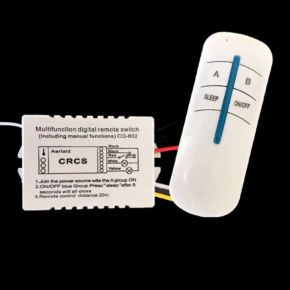 Multifunctional Remote Control Switch Wireless Digital Lamp Light Sale | Обустройство дома