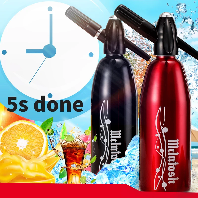 DIY Сода вода сифон домашний напиток сок машина Бар Пиво чайник сталь бутылка