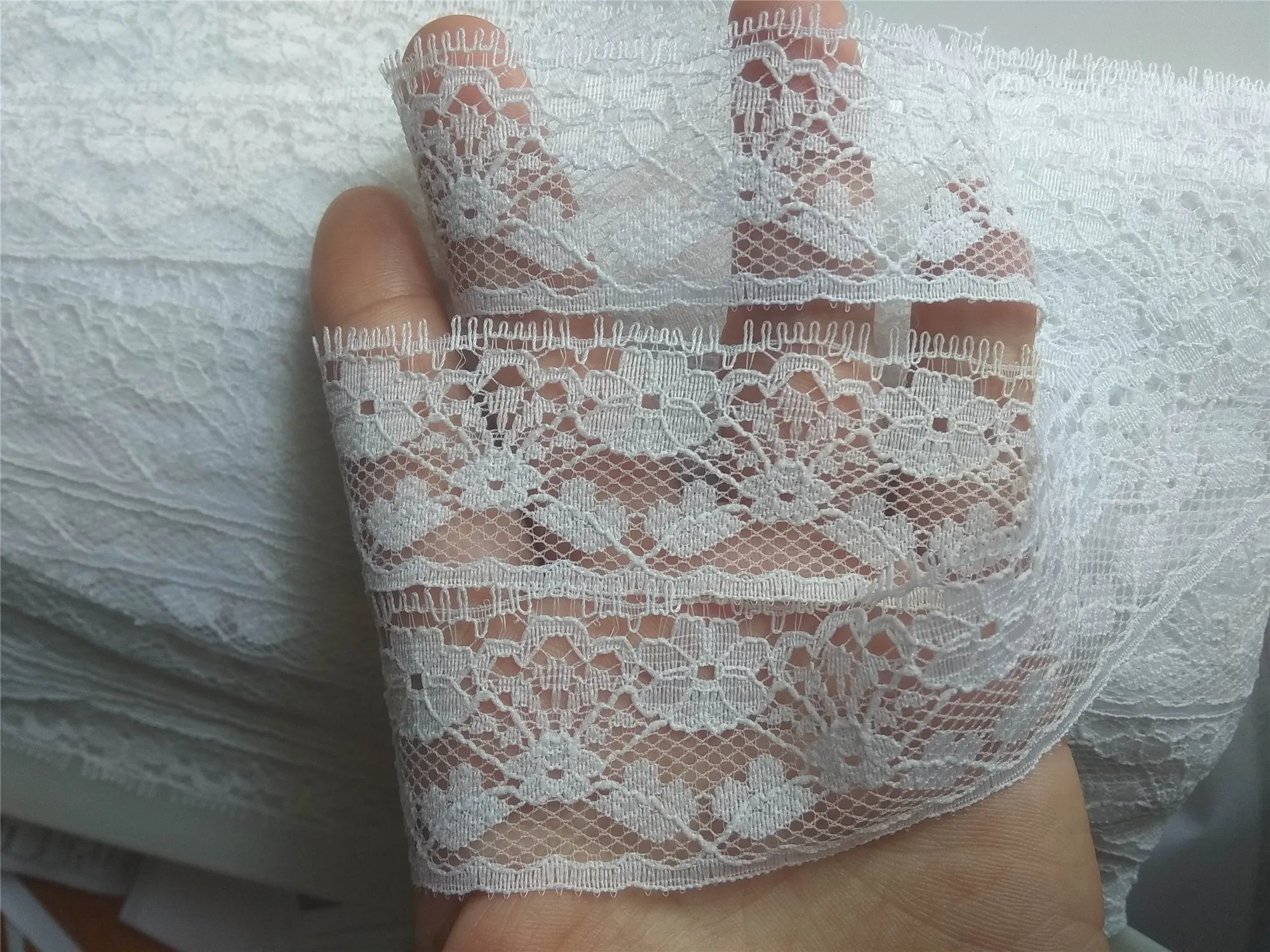 Молочно-белое кружево - Цвет: 3