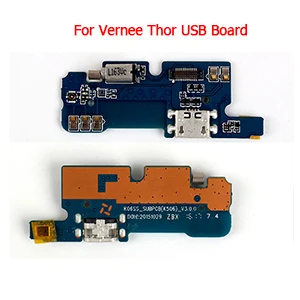 Alesser для Vernee Apollo Lite Тор Марс usb зарядный порт разъем гибкий кабель Кнопка питания зарядное устройство адаптер Датчик отпечатков пальцев - Цвет: usb Board