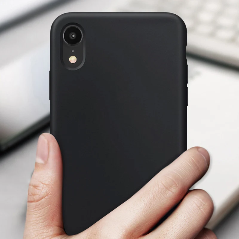 Чехол для телефона силиконовый чехол iPhone X XS Max XR мягкий 7 8 6 6s Plus чехлы SE | Мобильные
