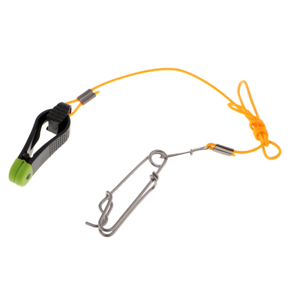 Mini Power Grip Release Clip Outrigger Downrigger Clips with 17&quot Leader Planer Board Trolling Snap Fishing Accessories | Спорт и